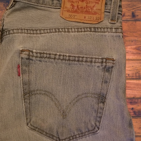 Levi's vintage 550 mens Jeans - Picture 2 of 5